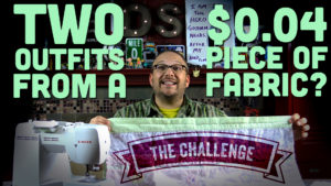 Dad Sews Two Outfits for $0.04? - Dress and Shirt Sewing Challenge