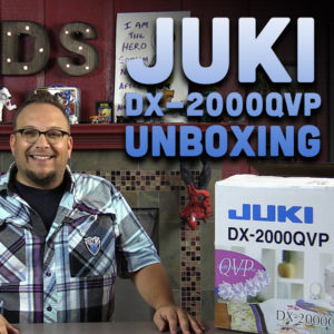 Juki DX-2000 QVP Unboxing by Dad Sews