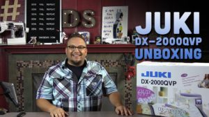 Juki DX-2000 QVP Unboxing by Dad Sews
