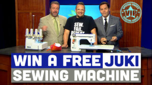 Win a FREE JUKI Sewing Machine - DadSews on WTVR