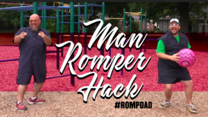 How To Sew Your Own RompDad Man Romper (Romphim) - DadSews, LifeOfDad, FabricHut